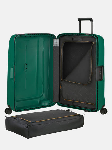 Harde Harde Reiskoffer Essens Samsonite Groen essens 146912 ander zicht 3